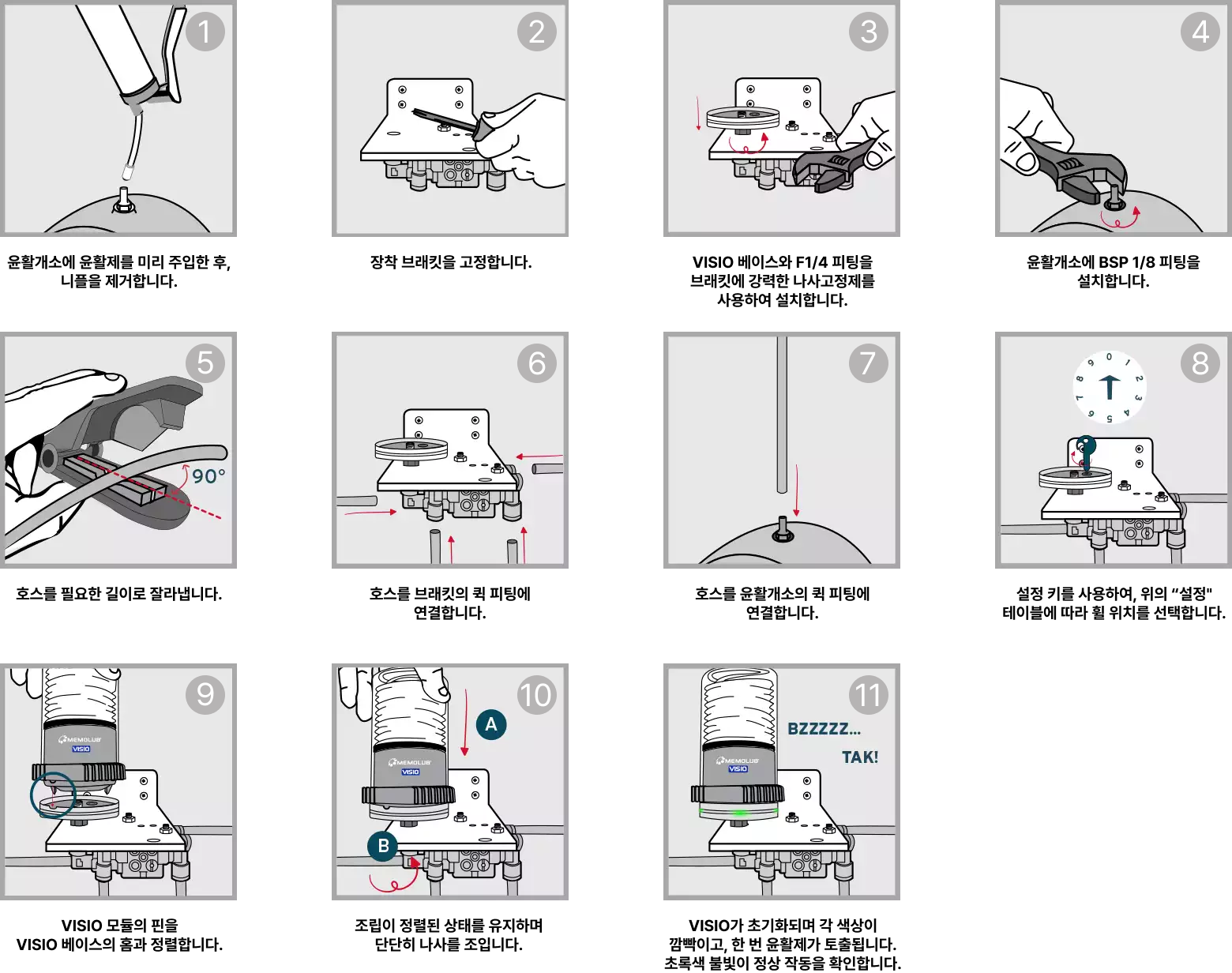 visio 다중 포인트