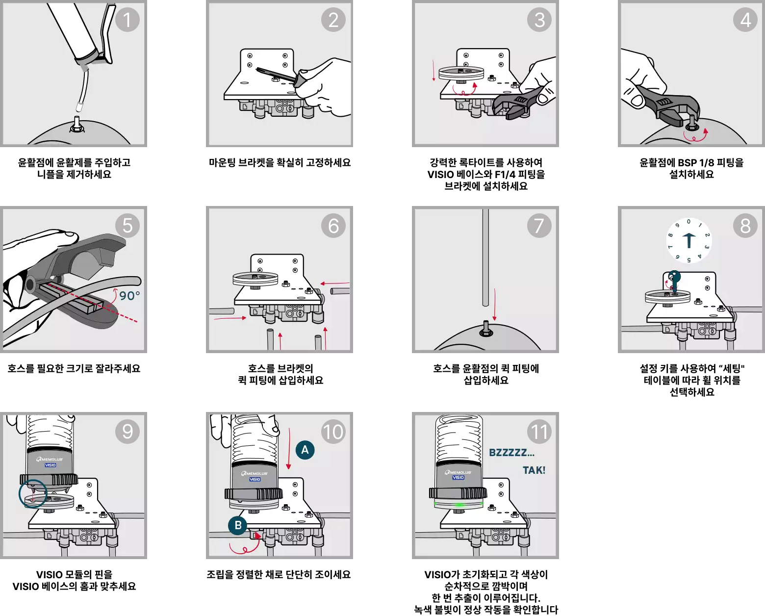 visio 여러 포인트