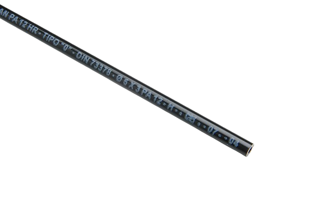 Polyamide linear hose PA 12 high resistance rigid HL black poliammide lineare tubo alta resistenza rigido nero mebra plastik 0 removebg preview