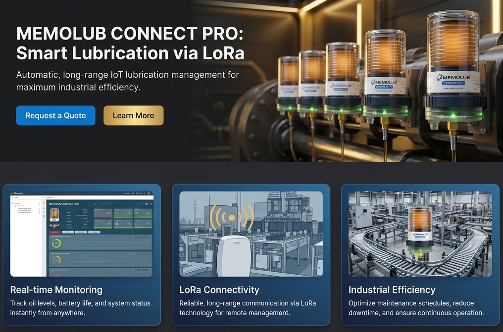 Memolub ConnectPro 자동구리스주입기