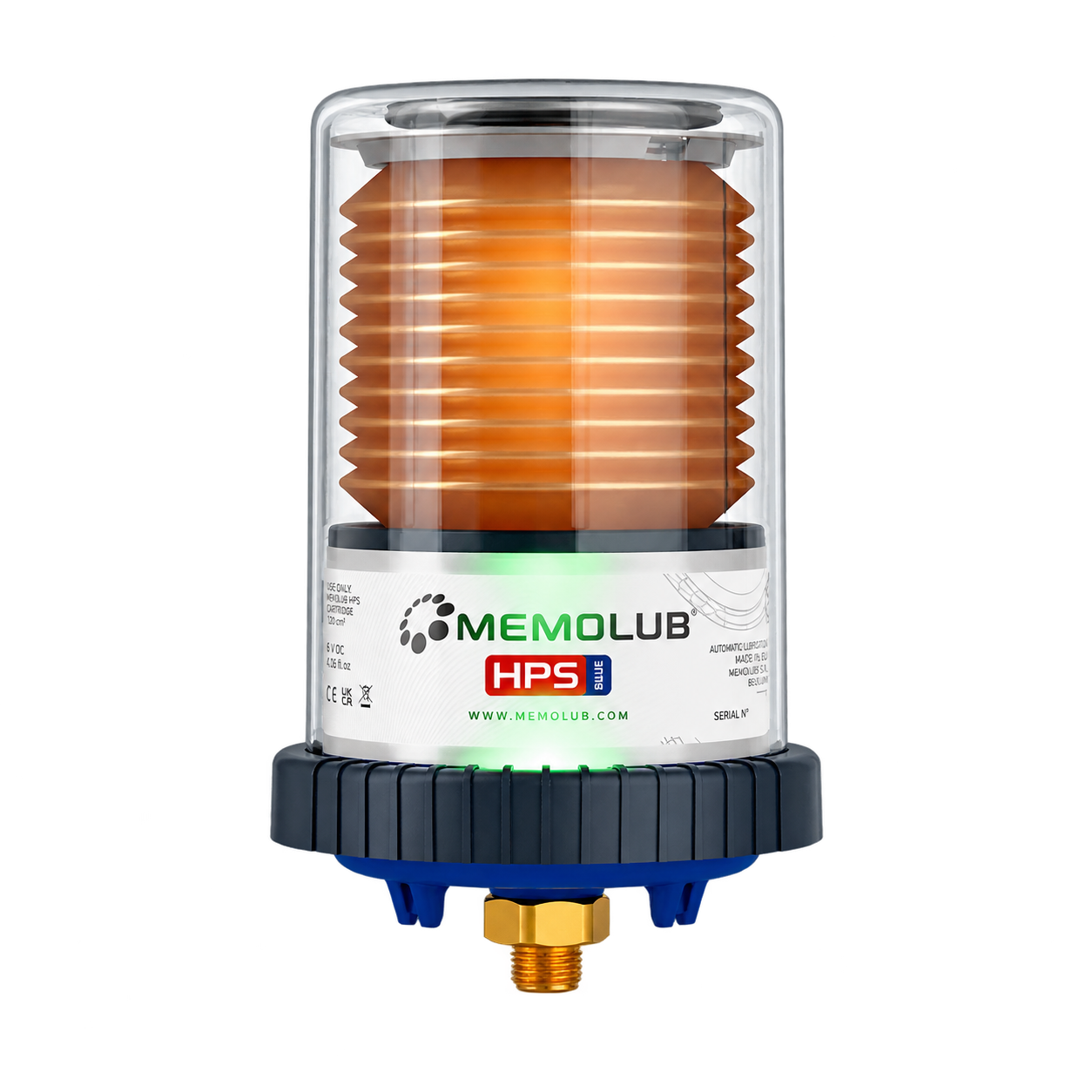 memolub hps blue cutout v2 메모루브 HPS BLUE 자동구리스주입기 제품 사진